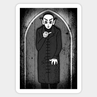 Cartoon Nosferatu Sticker